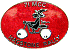 Hagstone motorcycle rally badge from Jean-Francois Helias