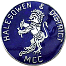 Halesowen & DMCC motorcycle club badge from Jean-Francois Helias