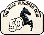 Half Hundred Club motorcycle club badge from Jean-Francois Helias