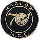 Harlow motorcycle club badge from Jean-Francois Helias