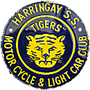 Harringay MC&LCC motorcycle club badge from Jean-Francois Helias