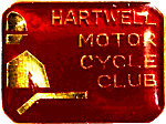 Hartwell MCC motorcycle club badge from Jean-Francois Helias