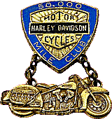 HD motorcycle club badge from Jean-Francois Helias