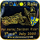HD Davos motorcycle rally badge from Jean-Francois Helias