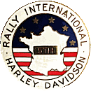 HD France motorcycle rally badge from Jean-Francois Helias
