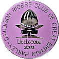 HD Littlecote motorcycle rally badge from Jean-Francois Helias
