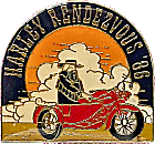 HD Rendezvous motorcycle rally badge from Jean-Francois Helias