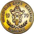 Herentals Kempenrit motorcycle rally badge from Jean-Francois Helias