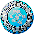 Heysel motorcycle rally badge from Jean-Francois Helias