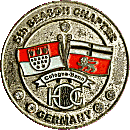 HOG Cologne-Bonn motorcycle rally badge from Jean-Francois Helias