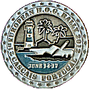 HOG European motorcycle rally badge from Jean-Francois Helias