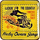 HOG Tennessee motorcycle rally badge from Jean-Francois Helias