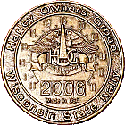 HOG Wisconsin State motorcycle rally badge from Jean-Francois Helias