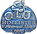 Hollister motorcycle rally badge from Jean-Francois Helias