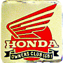 Honda OC GB motorcycle club badge from Jean-Francois Helias