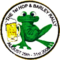 Hop & Barley motorcycle rally badge from Jean-Francois Helias