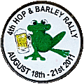 Hop & Barley motorcycle rally badge from Jean-Francois Helias