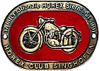 Horex Sternfahrt Singhofen motorcycle rally badge from Jean-Francois Helias