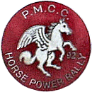 Horse Power motorcycle rally badge from Jean-Francois Helias