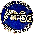 Hull & DMCC motorcycle club badge from Jean-Francois Helias