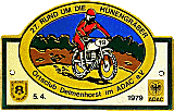 Hunengraber motorcycle rally badge from Jean-Francois Helias