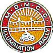 Illumination motorcycle rally badge from Jan Heiland