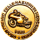 Imola motorcycle rally badge from Jean-Francois Helias