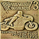 Interlagos motorcycle race badge from Jean-Francois Helias
