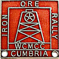 Iron Ore motorcycle rally badge from Jean-Francois Helias
