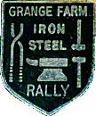 Iron And Steel motorcycle rally badge from Terry Reynolds