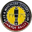 Jampot (UK) motorcycle rally badge from Les Hobbs