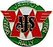 Jampot (UK) motorcycle rally badge from Jean-Francois Helias