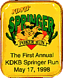 KDKB Springer Run motorcycle run badge from Jean-Francois Helias