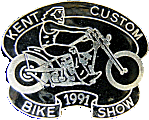 Kent Custom motorcycle show badge from Jean-Francois Helias