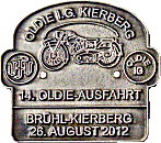 Kierberg motorcycle rally badge from Jean-Francois Helias