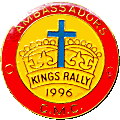 Kings motorcycle rally badge from Jean-Francois Helias