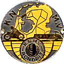 KNMV Rondrit motorcycle rally badge from Jean-Francois Helias