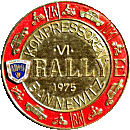 Kompressoren motorcycle rally badge from Jean-Francois Helias