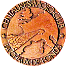 La Chaux de Fonds motorcycle rally badge from Jean-Francois Helias