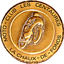 La Chaux de Fonds motorcycle rally badge from Jean-Francois Helias