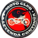 La Leyenda Continua motorcycle club badge from Jean-Francois Helias