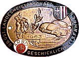 Landesmeisterschaft motorcycle rally badge from Jean-Francois Helias