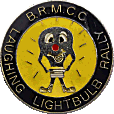 Laughing Lightbulb motorcycle rally badge