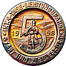 Leistungsfahrt Erfurt motorcycle rally badge from Jean-Francois Helias