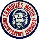 Lemovices motorcycle rally badge from Jean-Francois Helias