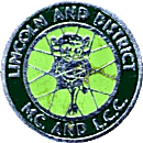 Lincoln & DMC&LCC motorcycle club badge from Jean-Francois Helias