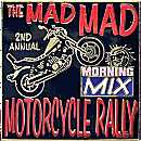 Mad Mad motorcycle rally badge from Jean-Francois Helias