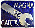 Magna Carta motorcycle rally badge