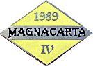 Magna Carta motorcycle rally badge from Jean-Francois Helias