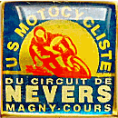 Magny Cours motorcycle club badge from Jean-Francois Helias